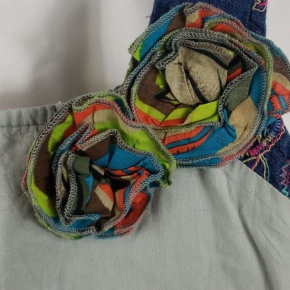 Lucy & Co Women's Medium Patchwork Boho Dress - Picture 4 of 15